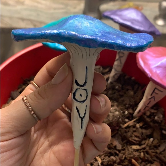 3 Magic Mushroom Garden Stakes 🤗✨🍄 - Picture 10 of 16